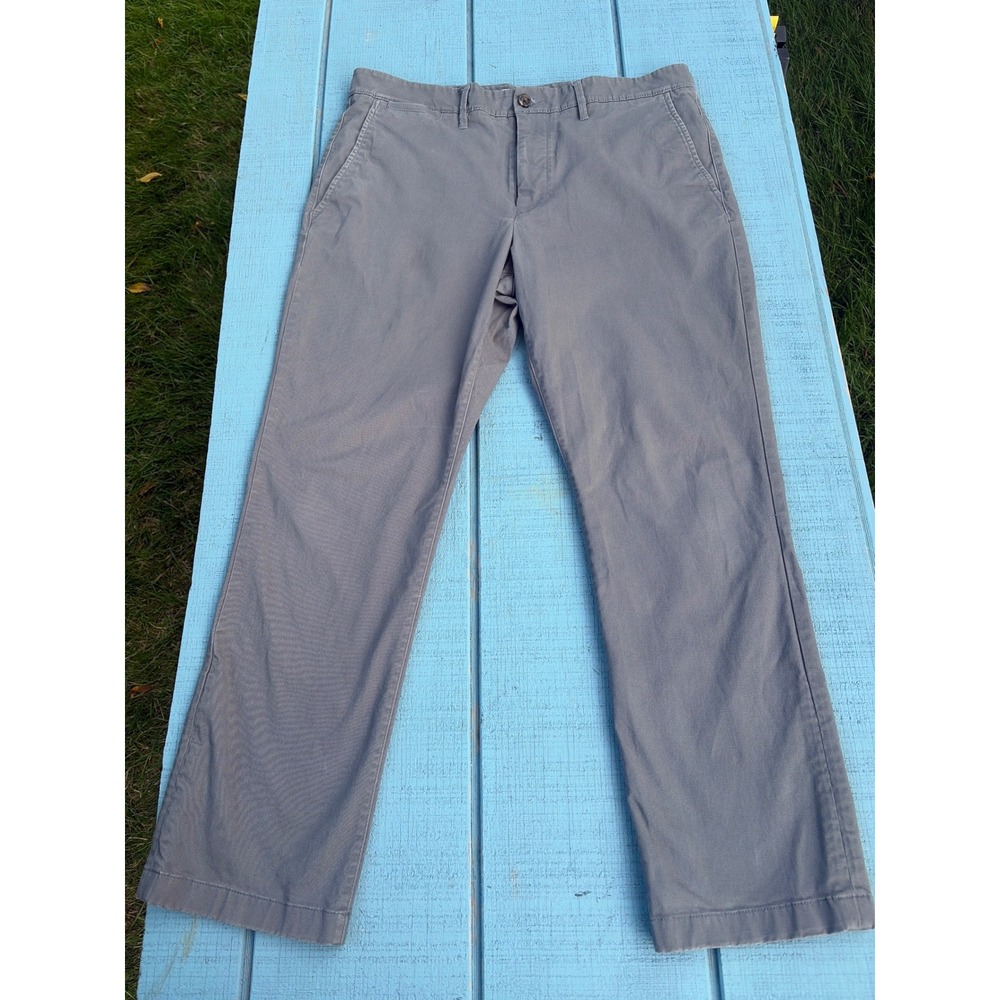 Goodfellow & Co Hennepin Chino Straight Fit Pants Thundering Gray 36x30